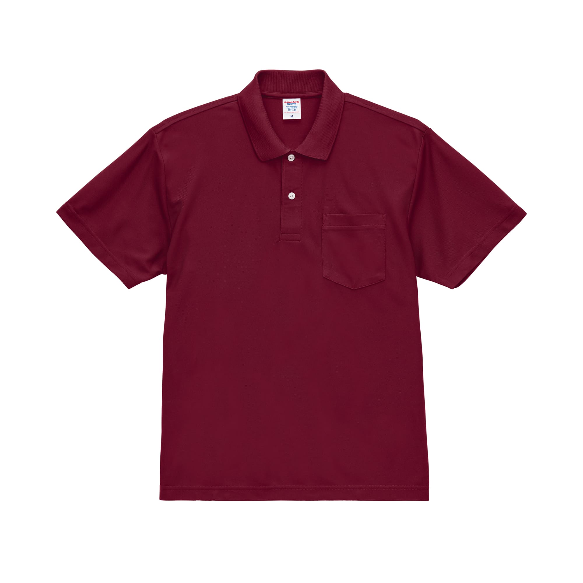 United Athle 3202101 4.7oz. 高機能吸濕排汗網眼Polo衫(有口袋)(不易昇華) 4