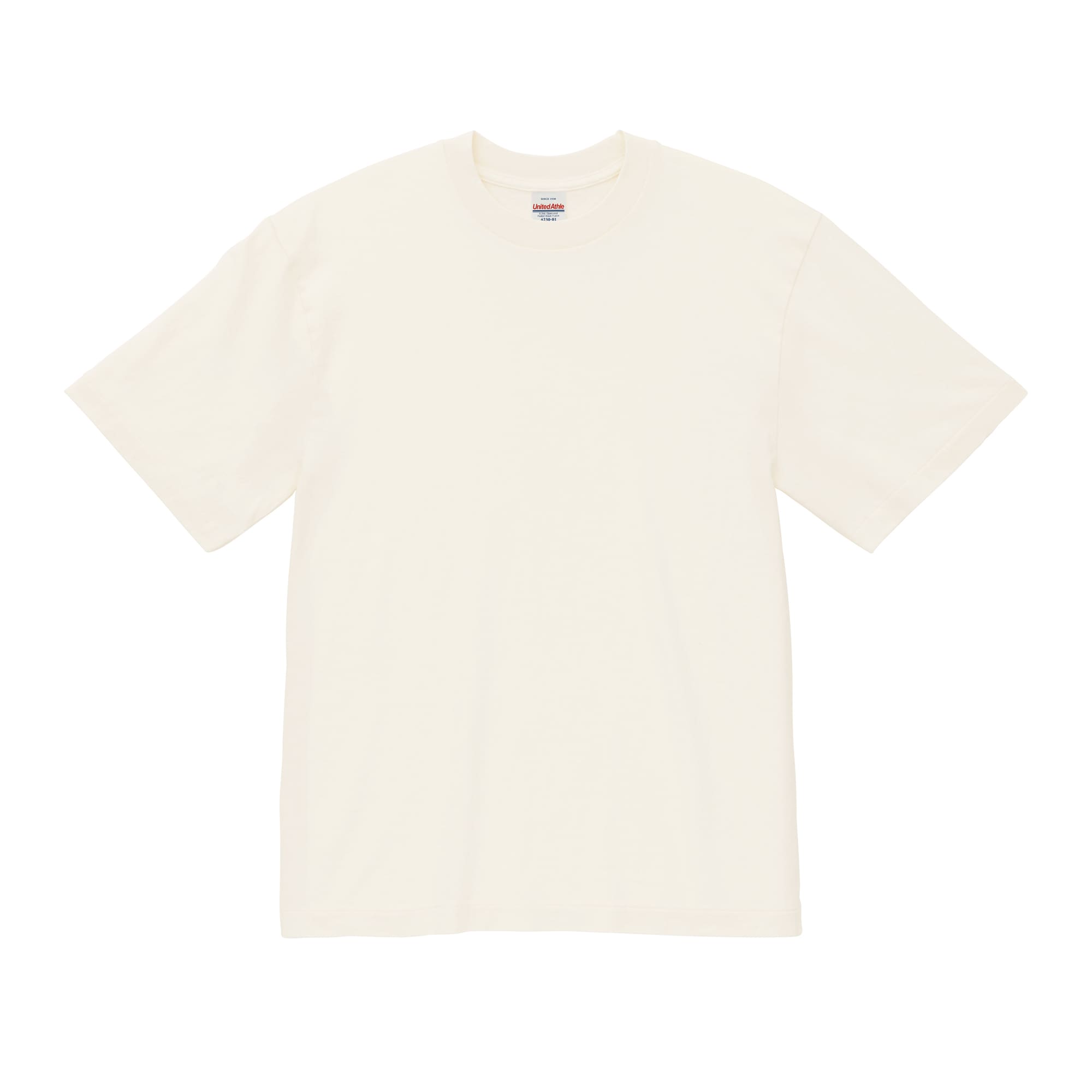United Athle 3423001 6.2oz. 氣流紡水洗T恤 1