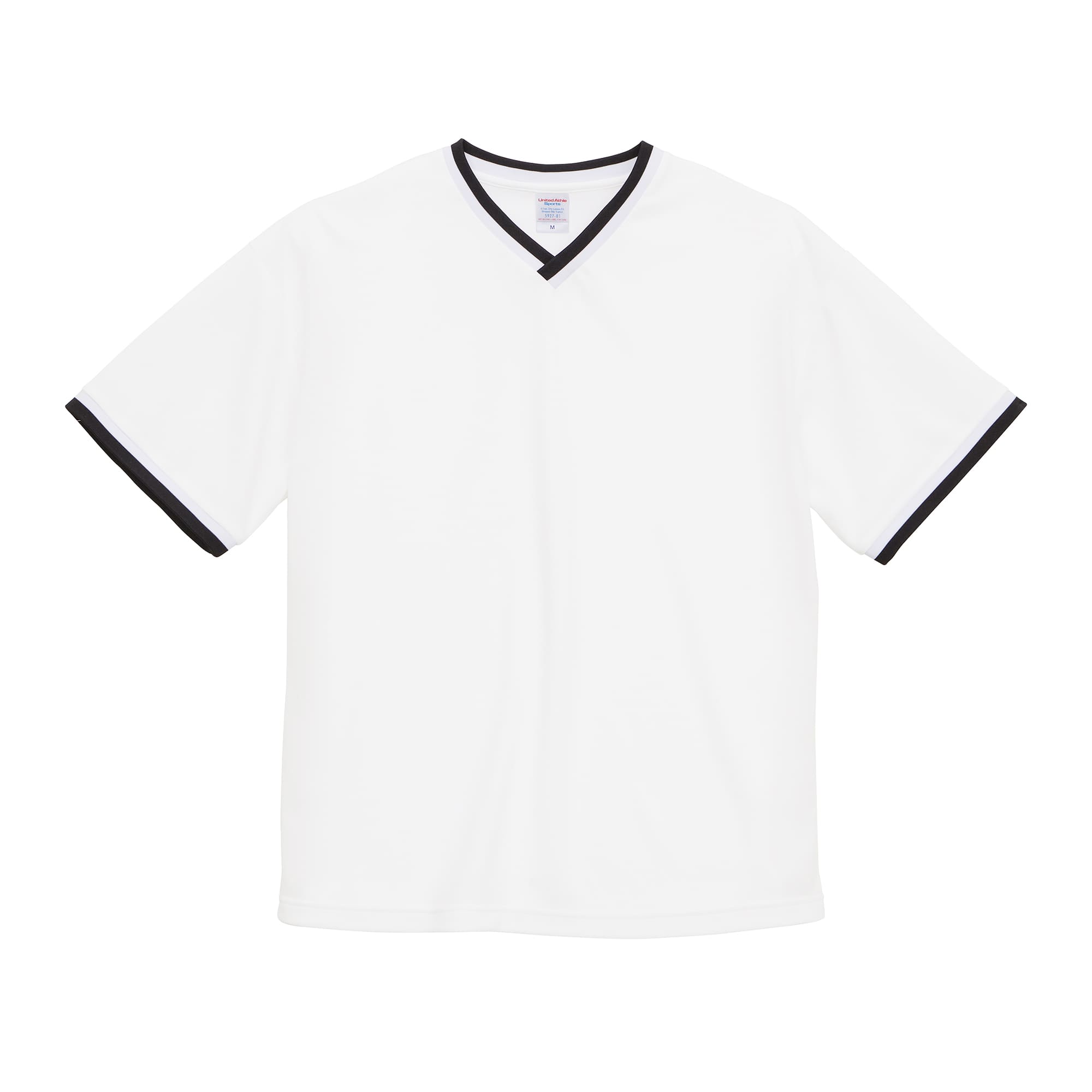 United Athle 3592701 4.1oz. ATHLETIC吸濕排汗寬版線條羅紋T恤 1