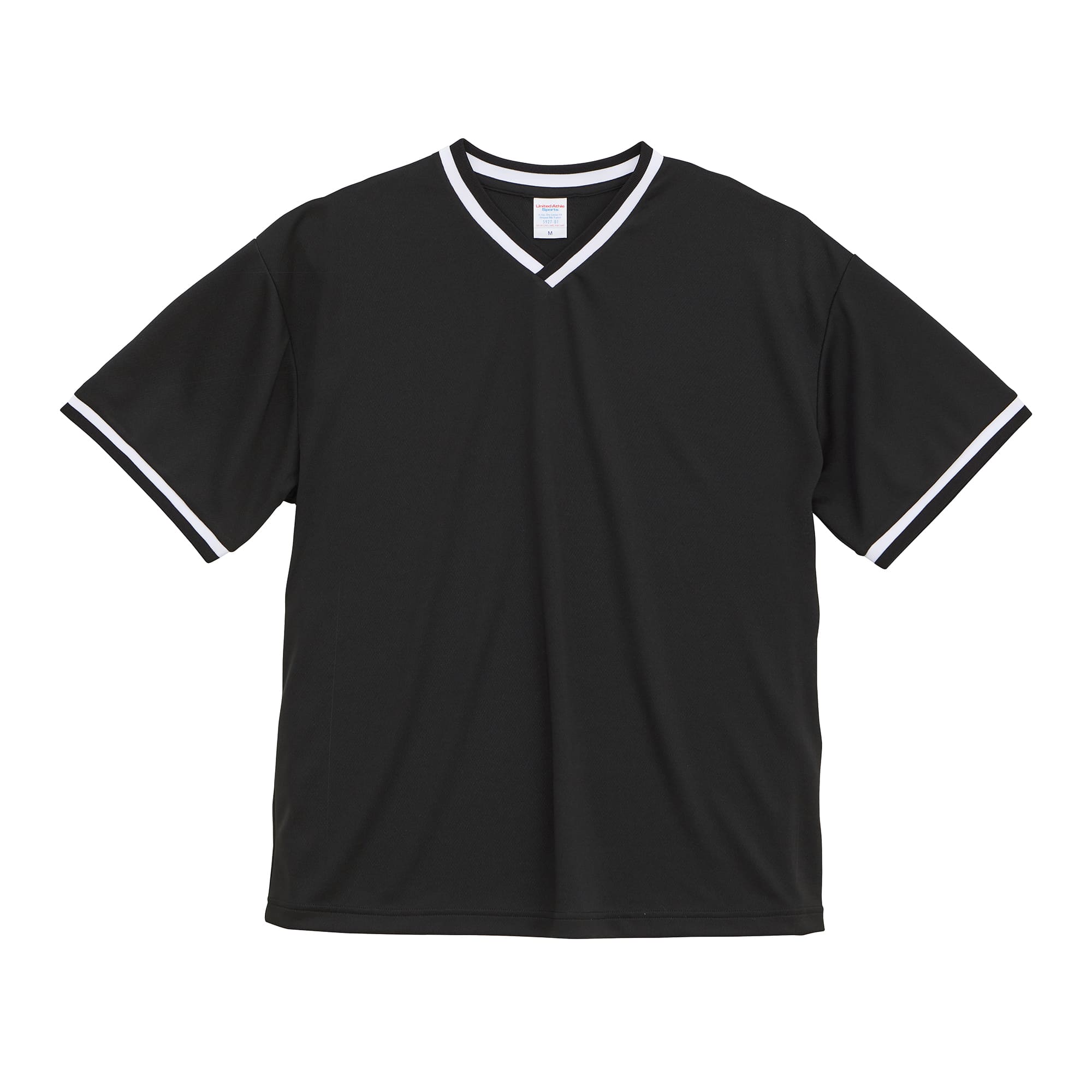 United Athle 3592701 4.1oz. ATHLETIC吸濕排汗寬版線條羅紋T恤 2