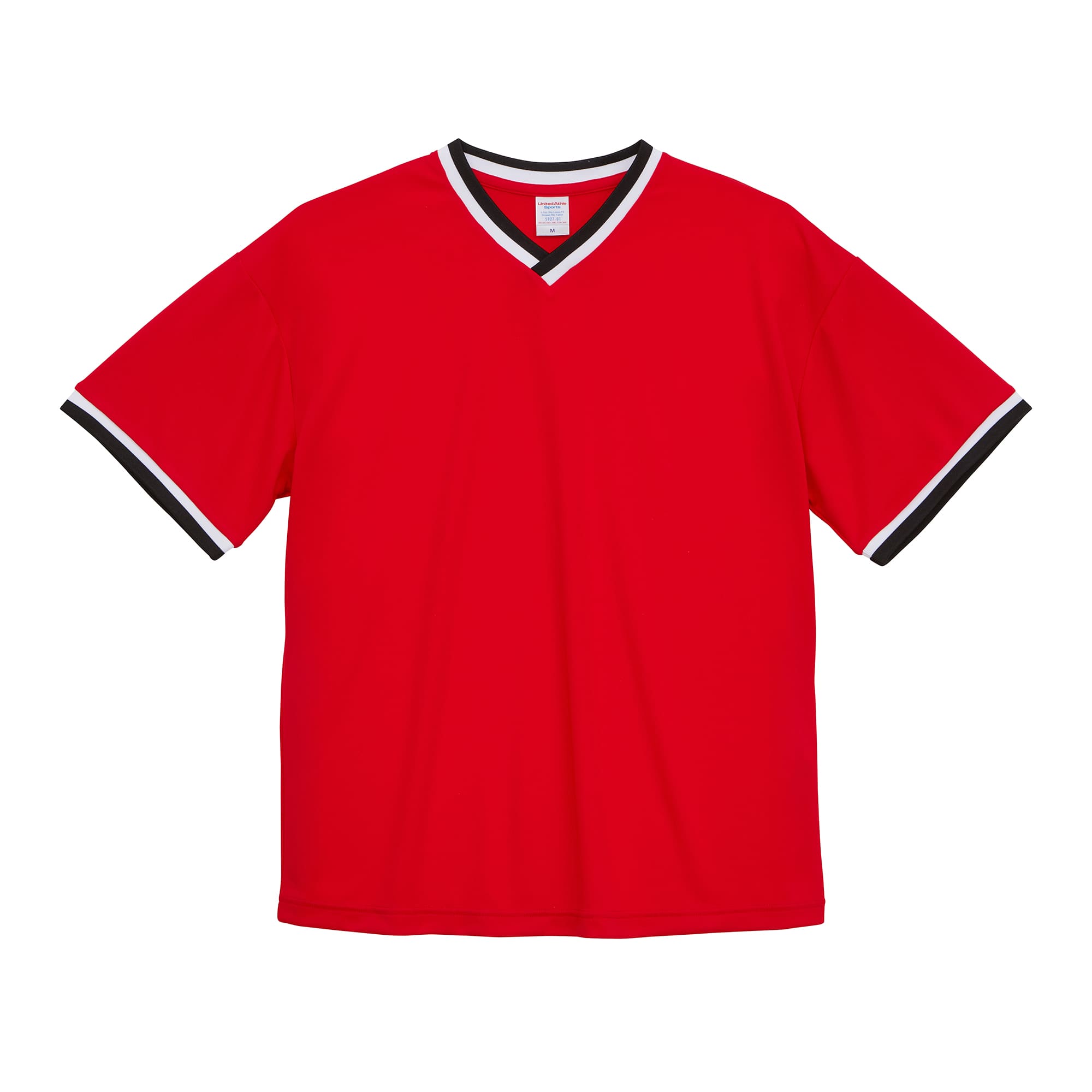 United Athle 3592701 4.1oz. ATHLETIC吸濕排汗寬版線條羅紋T恤 3